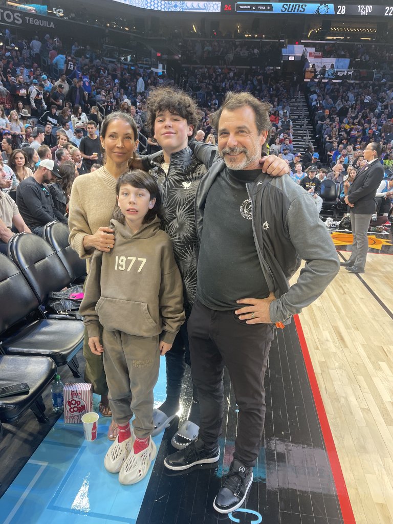 Suns game with family