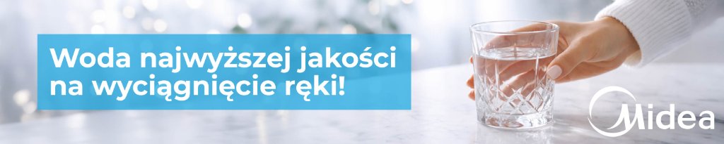 Oszczędność miejsca – wymiary Midea 800GPD