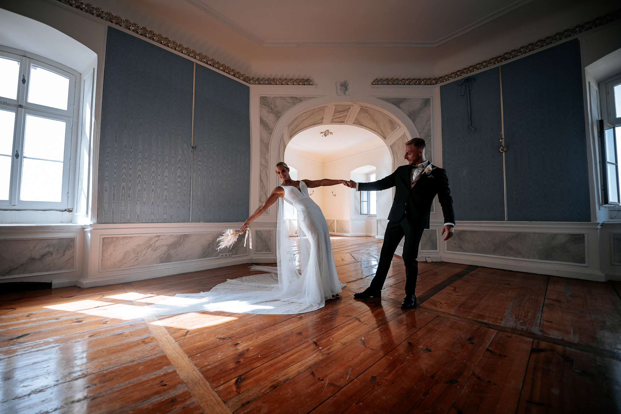 Hochzeit von Alessa und Andi auf Schloss Walkershofen