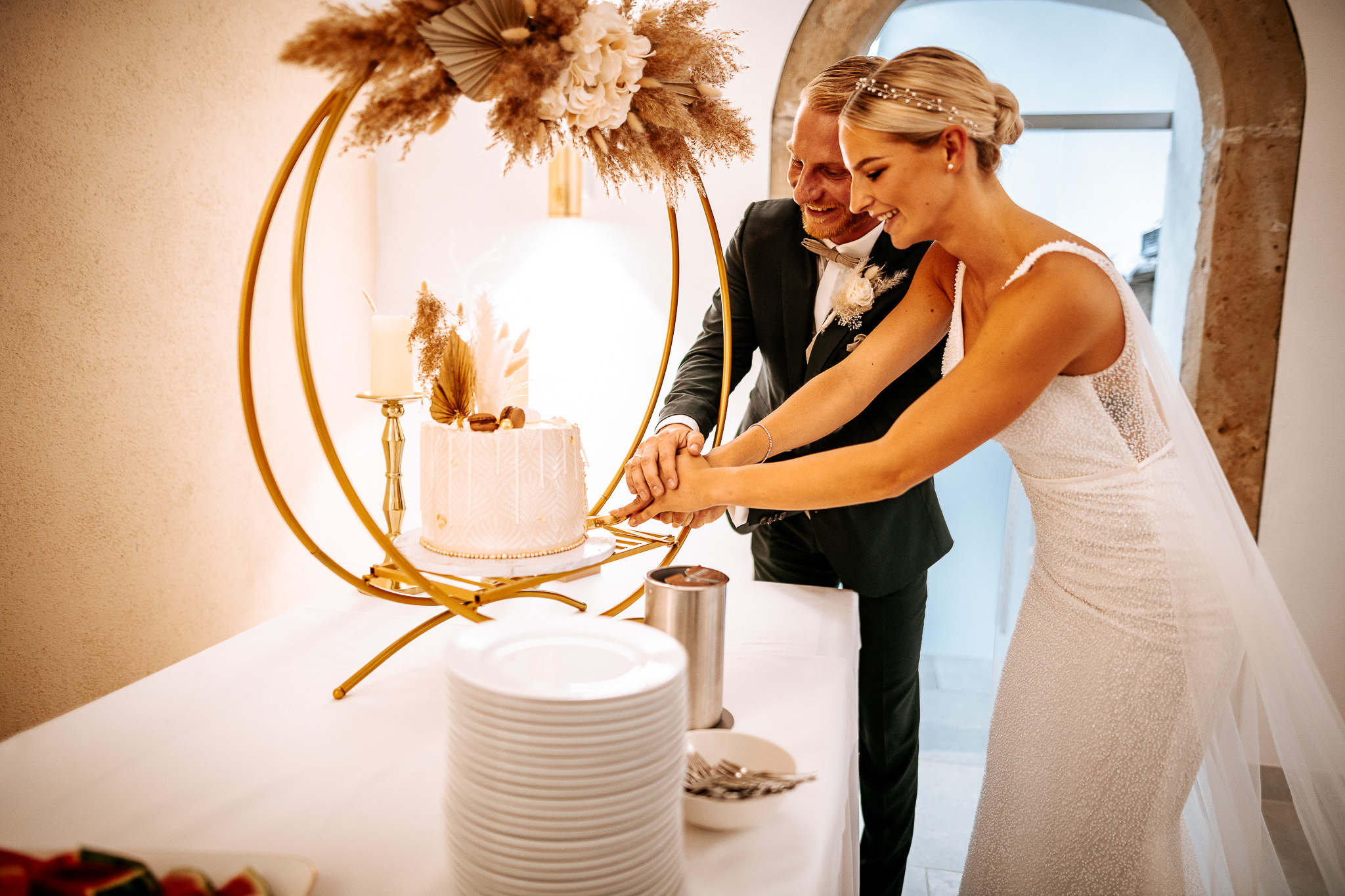 Hochzeit von Alessa und Andi auf Schloss Walkershofen