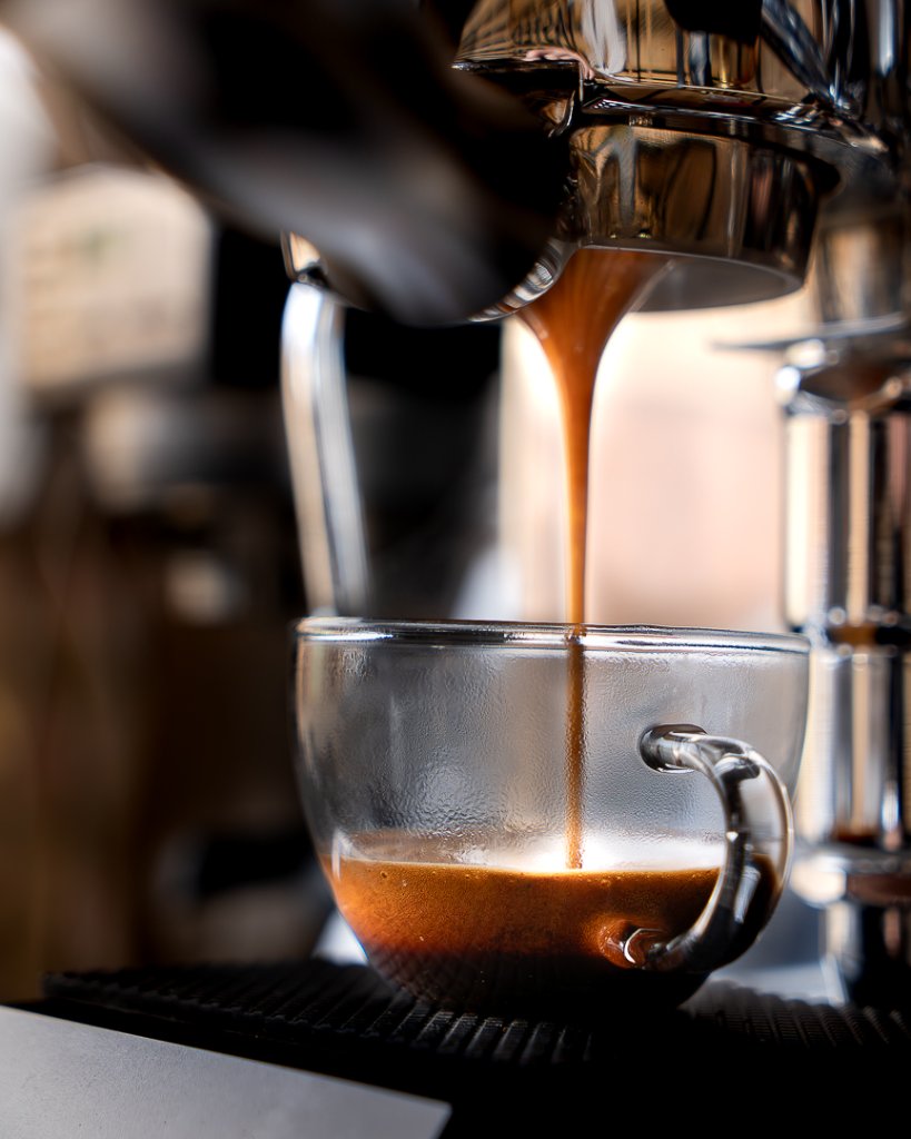 Espresso shot extraction