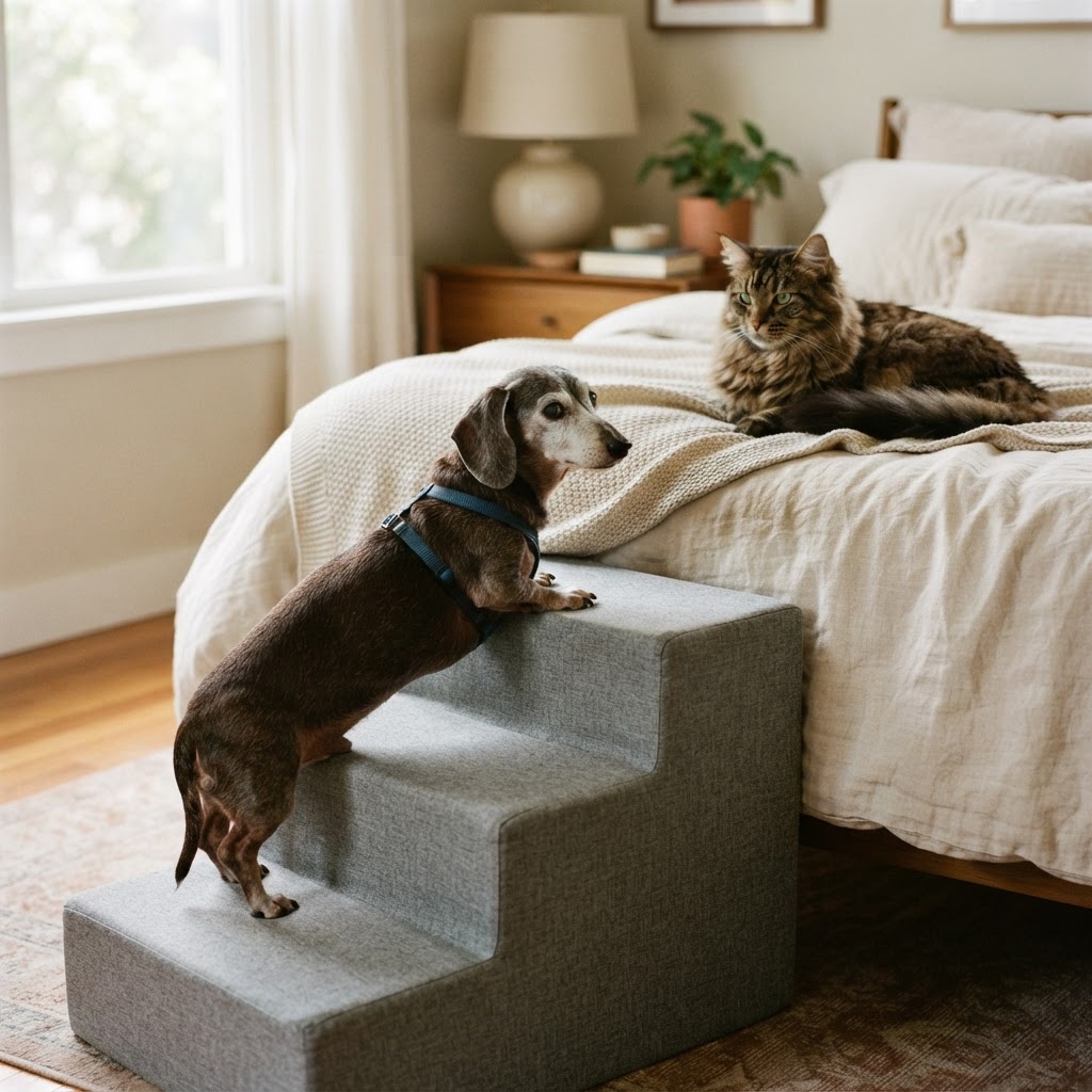 Best Pet Stairs & Ramps 2026: Save Your Senior Dog & Cat's Joints (Amazon Bestsellers)
