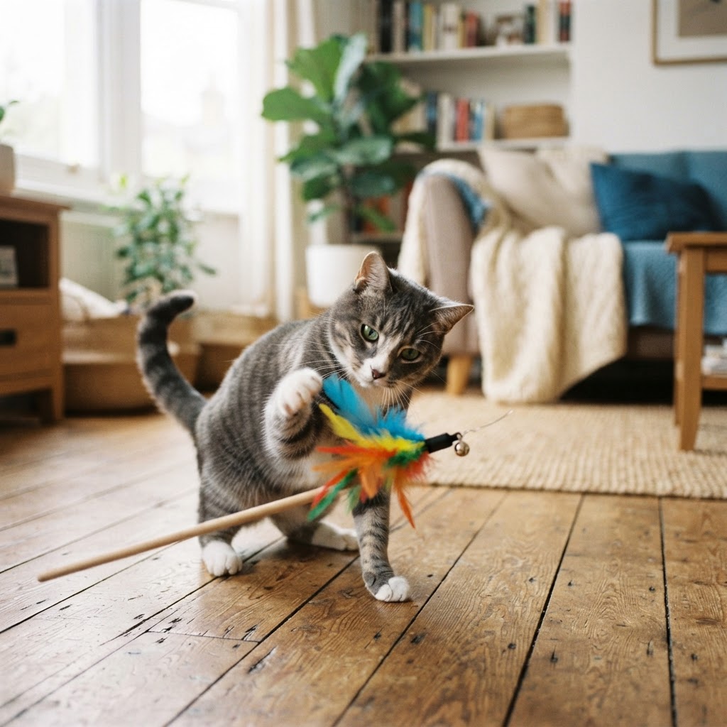 Jouets pour chat