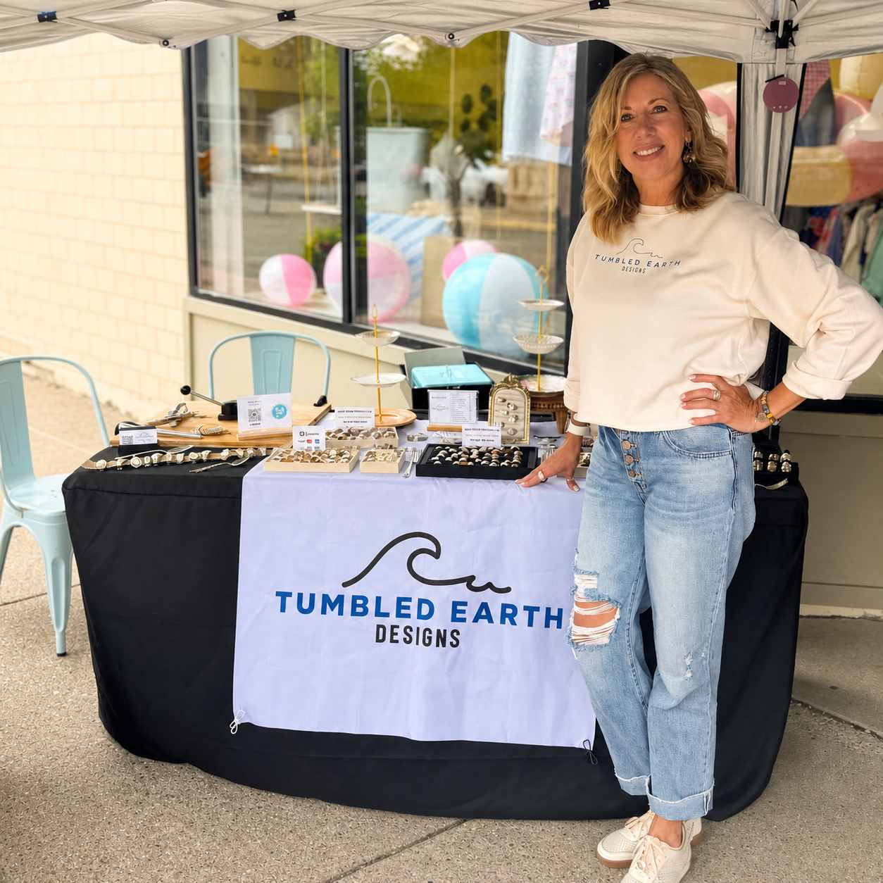 Stacey - Founder of Tumbled Earth Designs