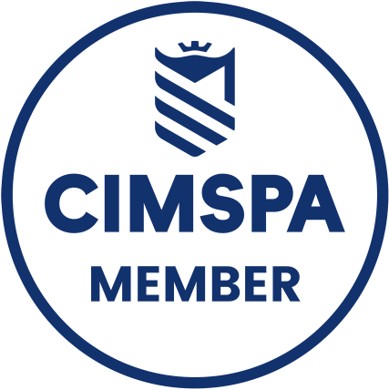 CIMSPA professional membership logo