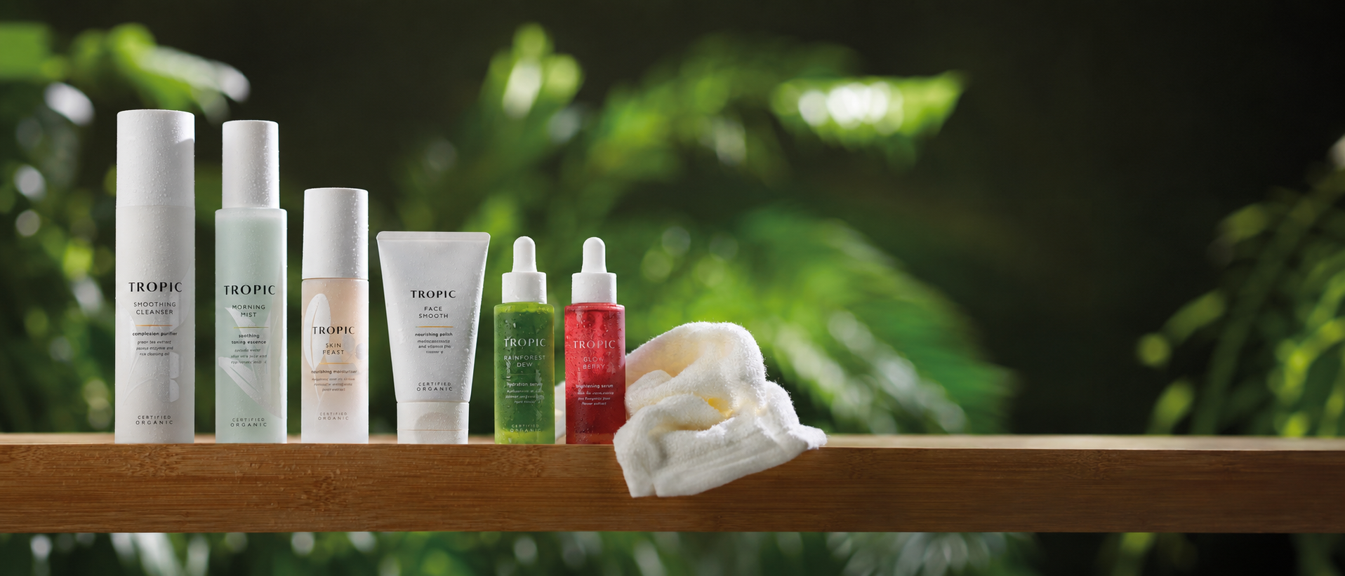 Tropic skincare range recommended by Lucy Childerley