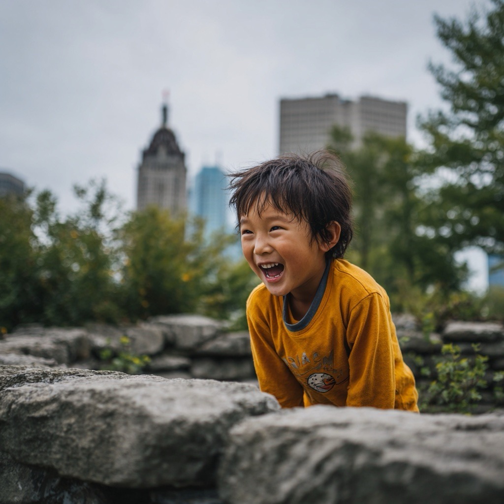 Laughing child