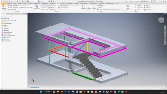 Estructura Edificio - Modelo BIM