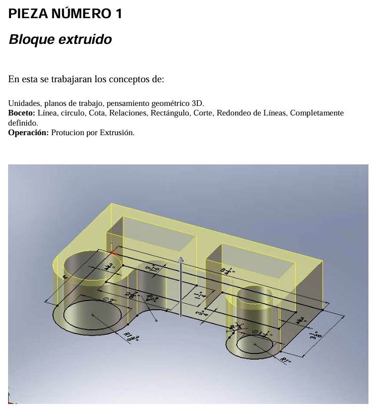 Ejercicio CAD - Boceto y Croquis