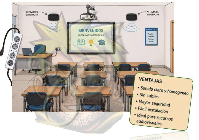Aula Tecnológica - Vista Interior