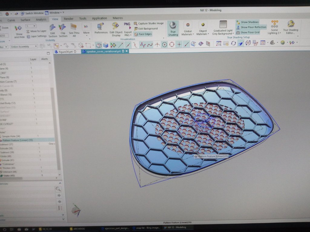Modelado NX - Campana Acústica
