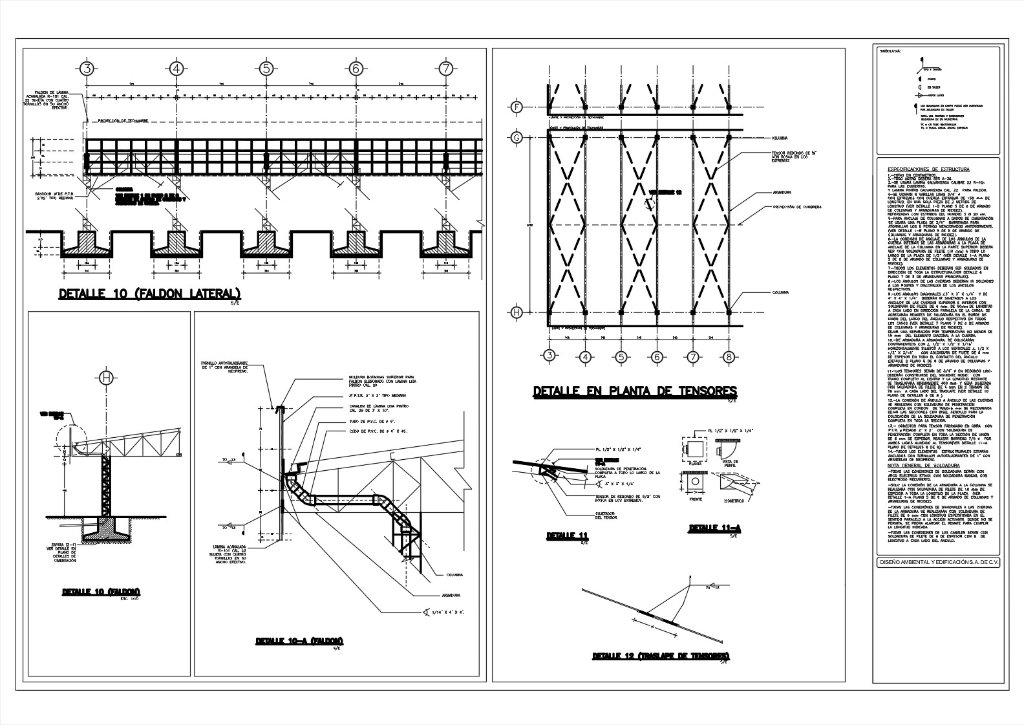 Pilar P36 - Detalle Constructivo