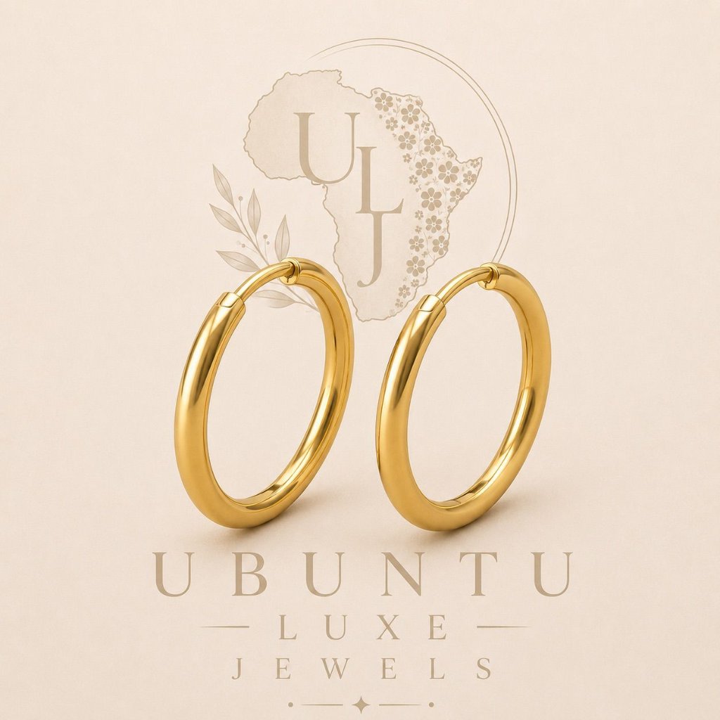 Classic Hoop Earrings - Gold
