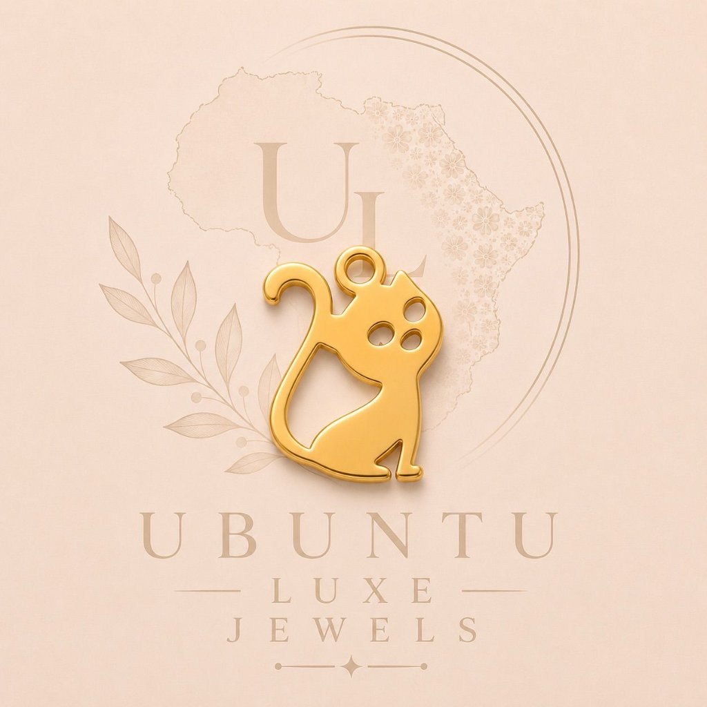 Cat Charm — Gold