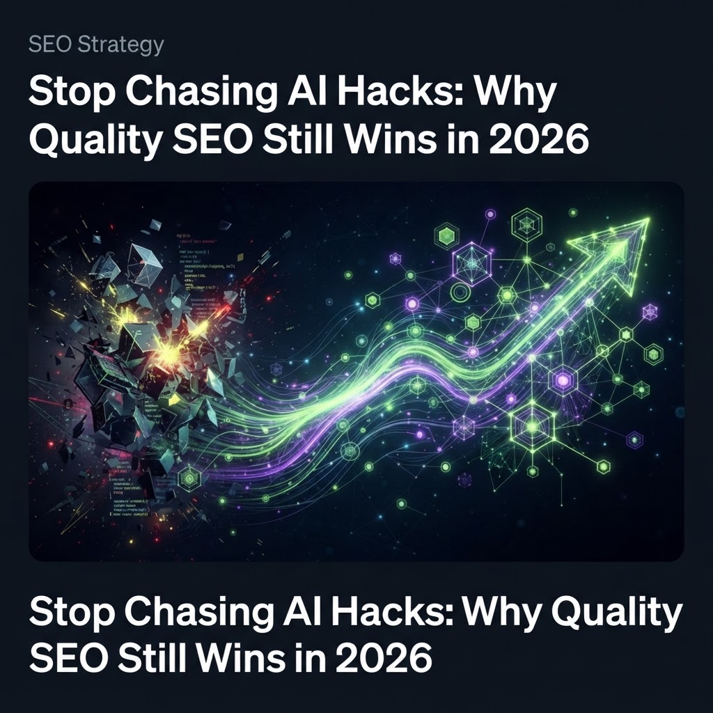 Stop Chasing AI Hacks: Why Quality SEO Still Wins in 2026