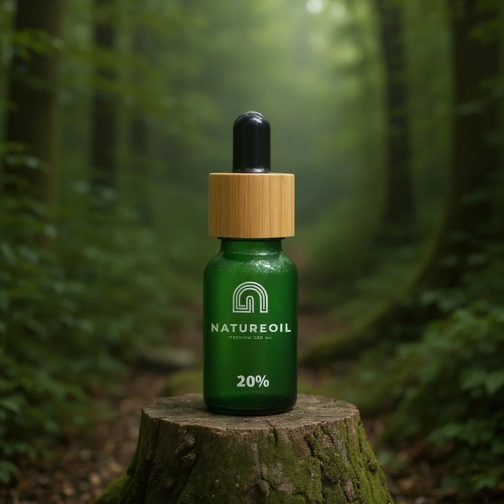 NatureOil CBD flaske