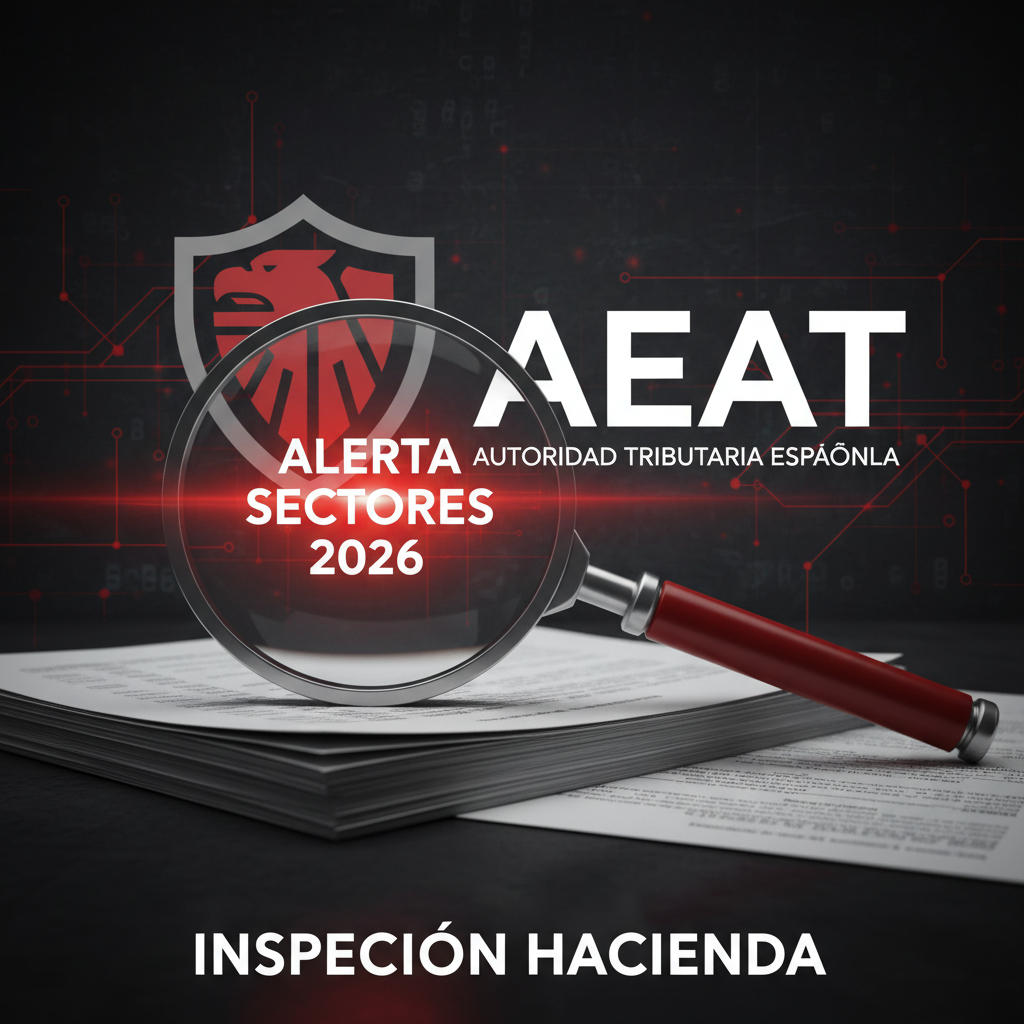 Imagen de portada: Sectores en el Punto de Mira de Hacienda en 2026