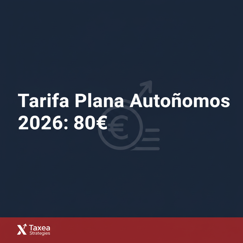 Imagen de portada: Tarifa plana de autónomos 2026: Requisitos y cuota de 80 euros