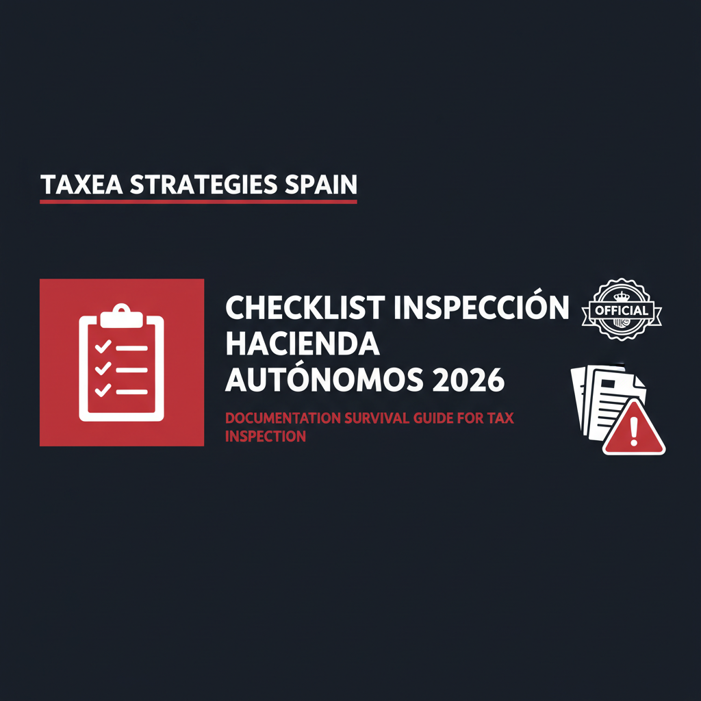 Checklist: documentación para sobrevivir una inspección de Hacienda siendo autónomo