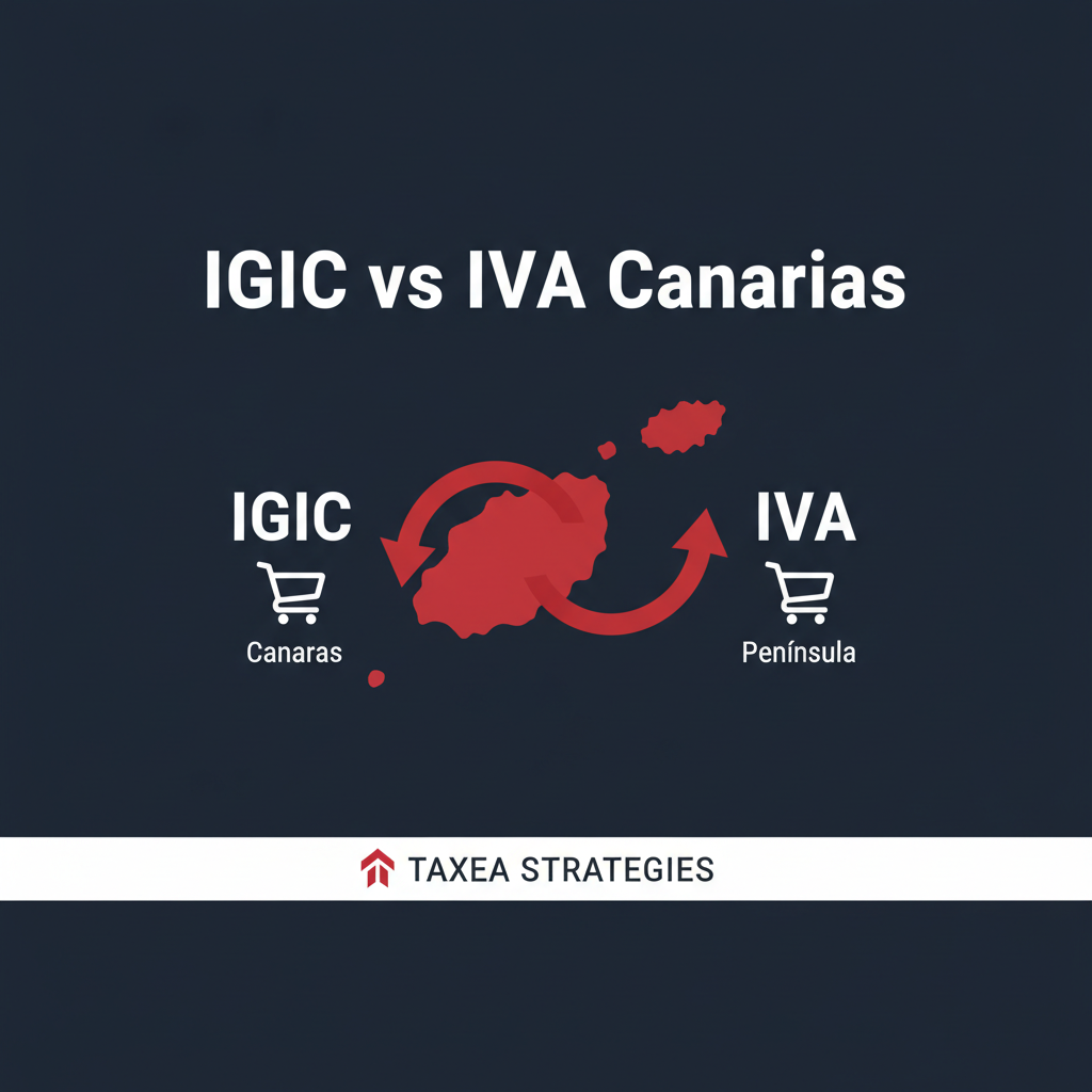 Imagen de portada: IGIC vs IVA: Diferencias Clave y Aplicación Fiscal en 2026