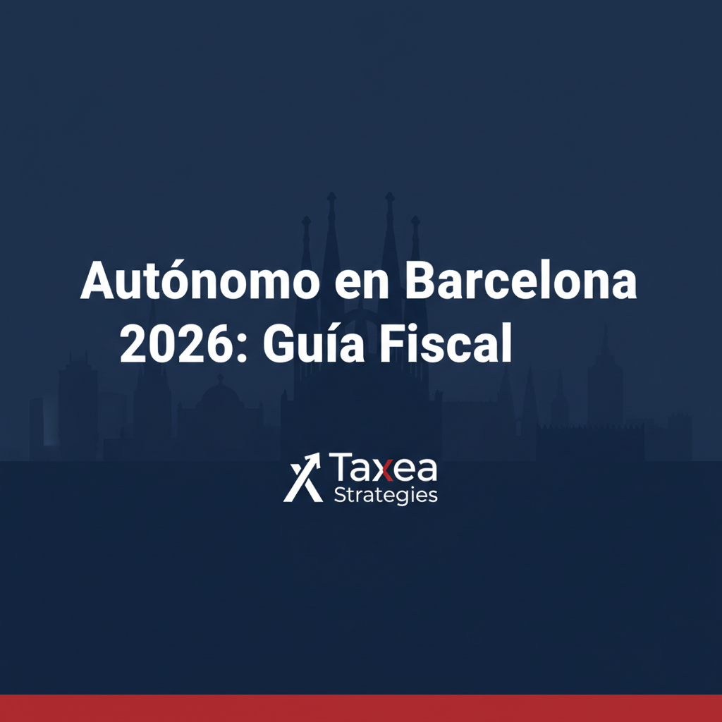 Imagen de portada: Fiscalidad del autónomo en Barcelona 2026: IRPF y deducciones