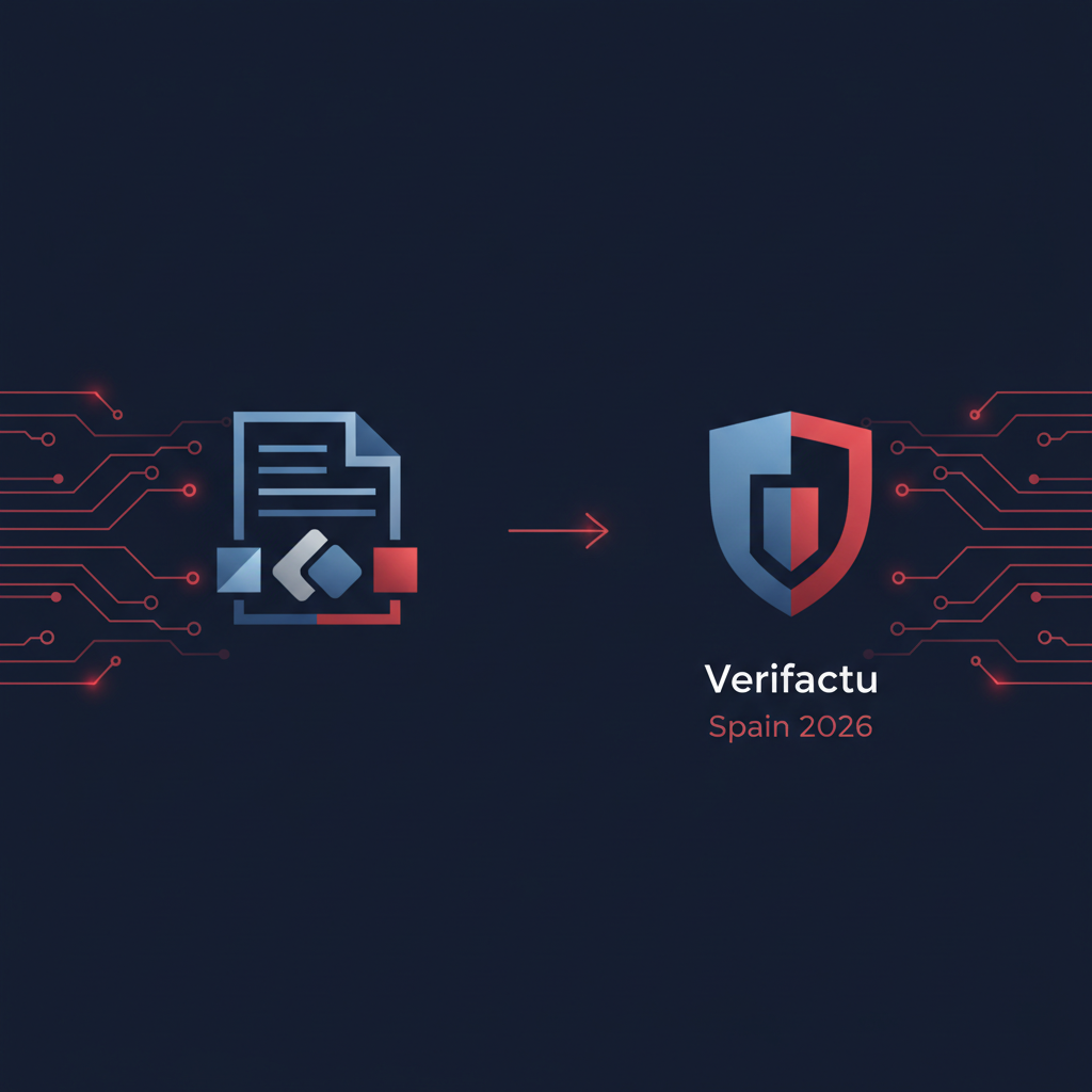 Imagen de portada: Factura Electrónica y Verifactu 2026: Diferencias y Sanciones