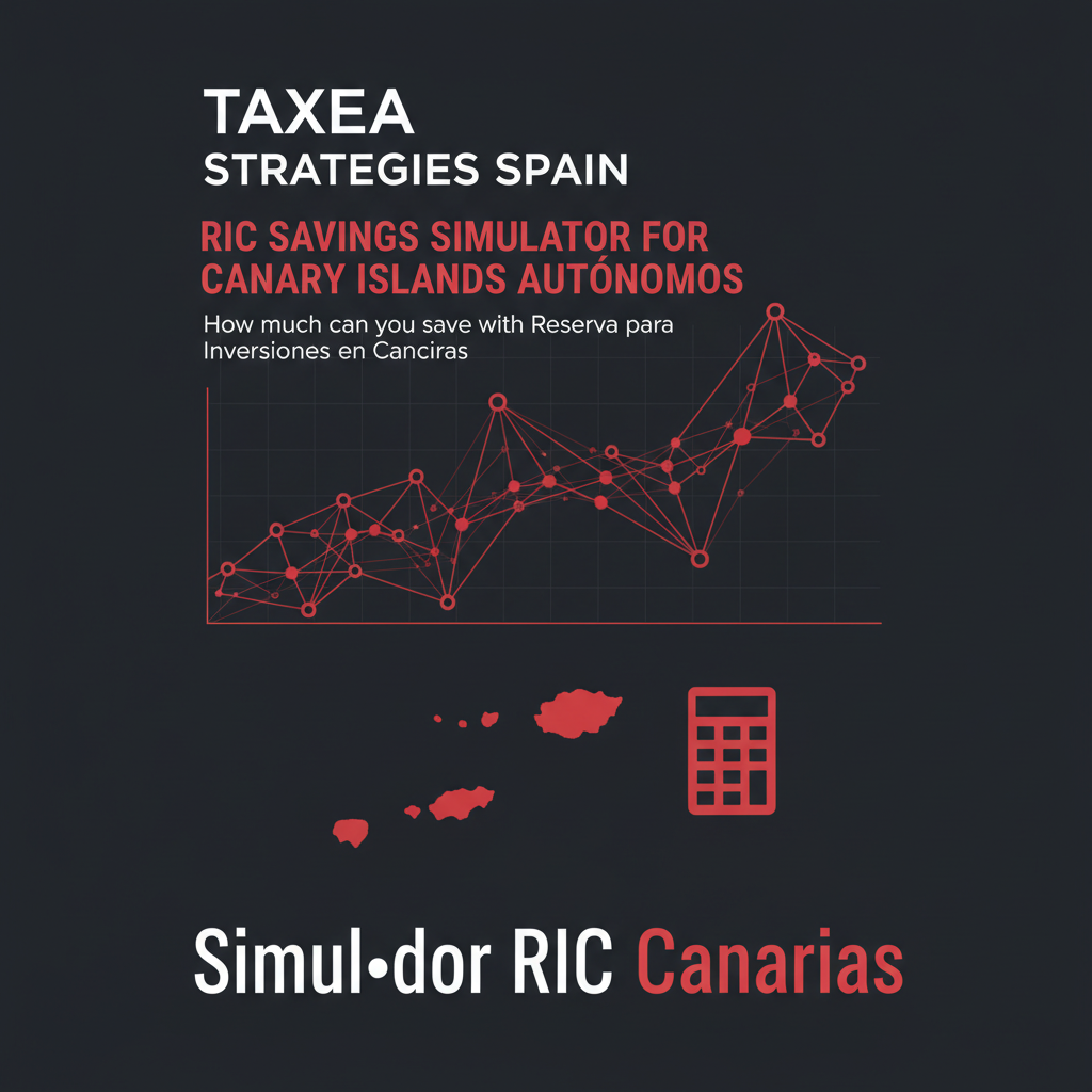 Simulador de ahorro fiscal con RIC para autónomos canarios