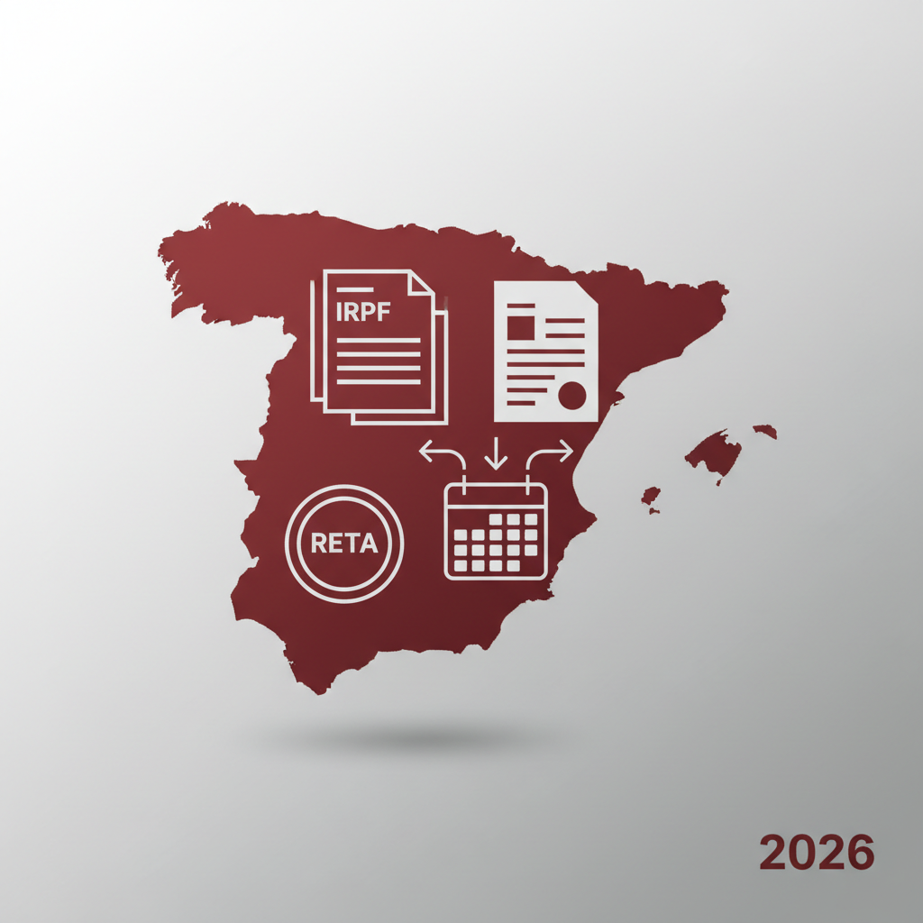 Imagen de portada: Guía del Autónomo 2026: Gestión Fiscal y Cuotas RETA