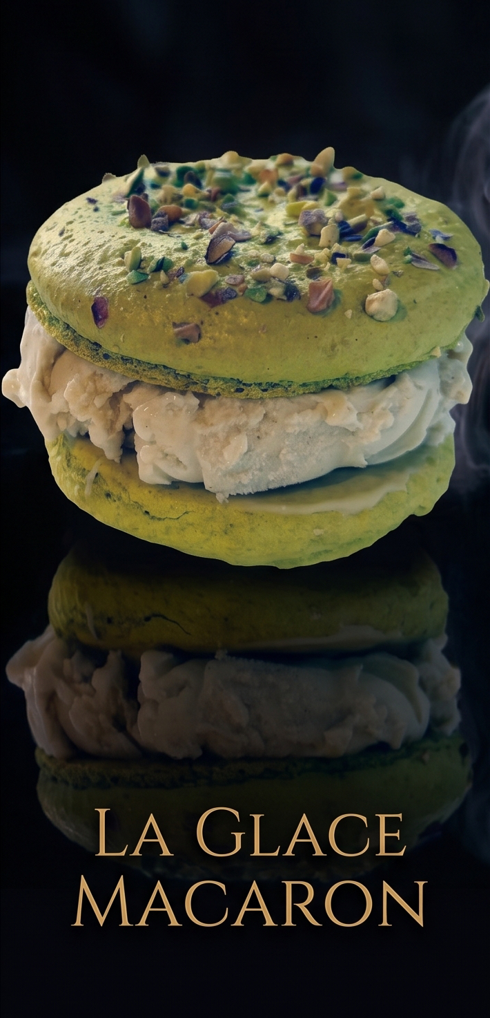Sicilian Pistachio Macaron