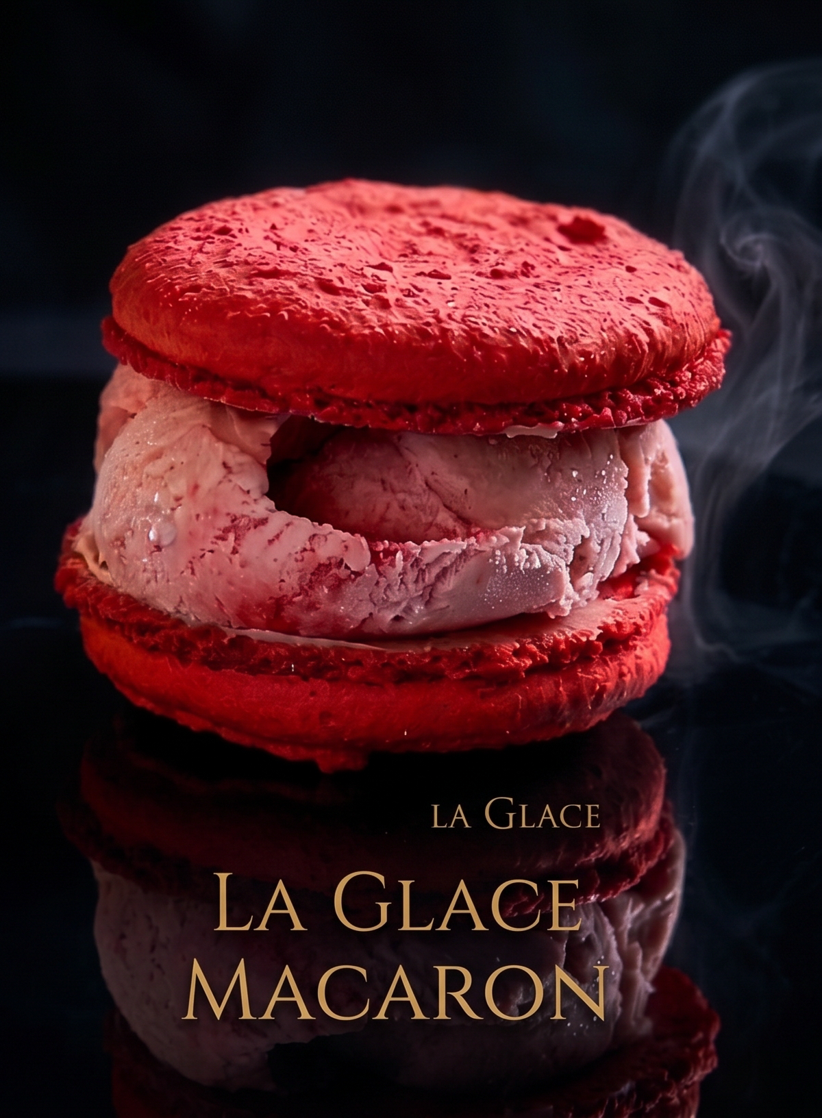 Organic Strawberry Macaron