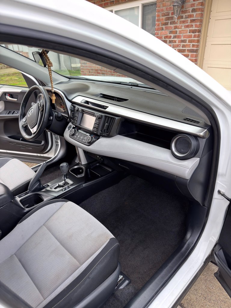 Toyota RAV4 interior detail