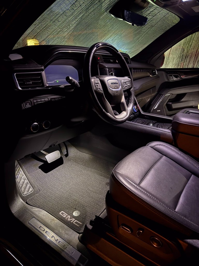GMC Denali interior