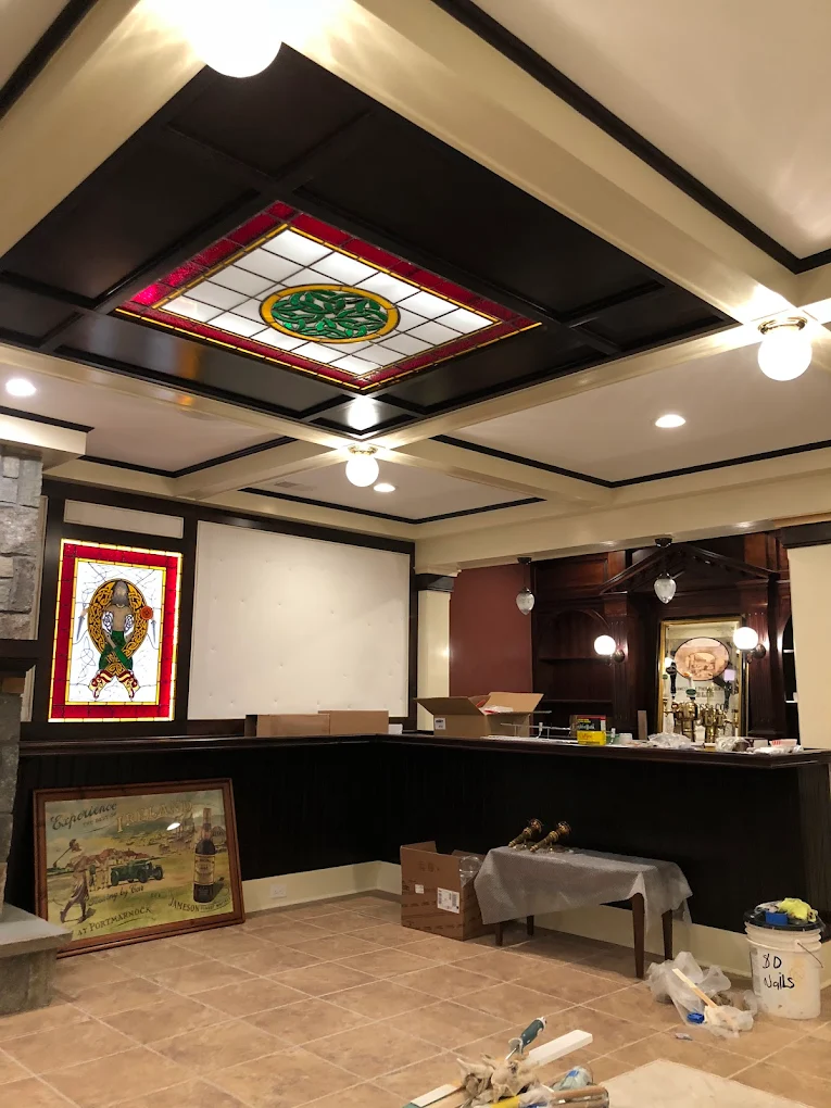 Interior bar room painting