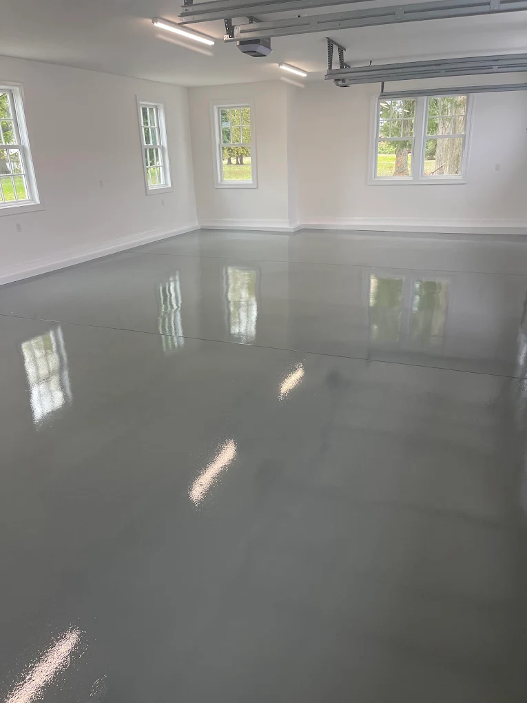Epoxy garage floor coating