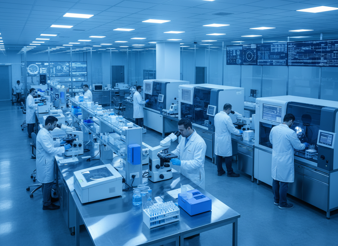 Modern diagnostic laboratory