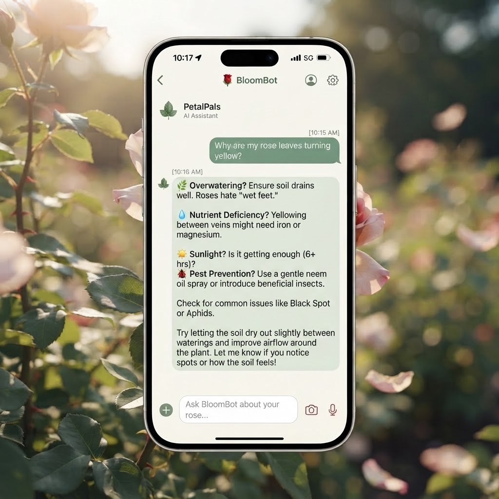 BloomBot AI advice