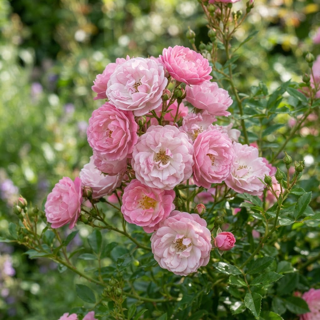 The Fairy rose bloom