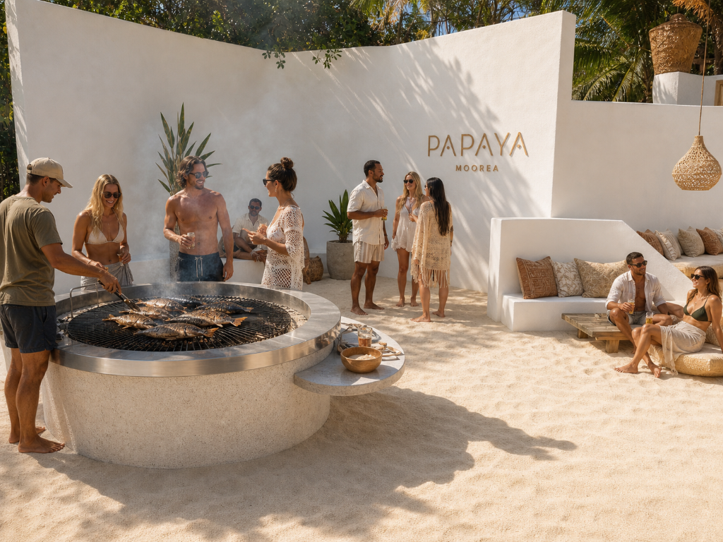 Ambiance table PAPAYA MOOREA