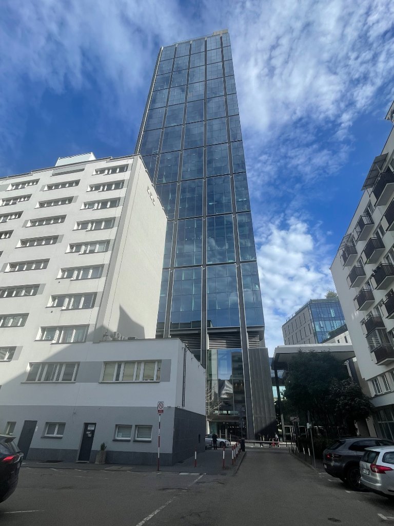 Warsaw glass tower