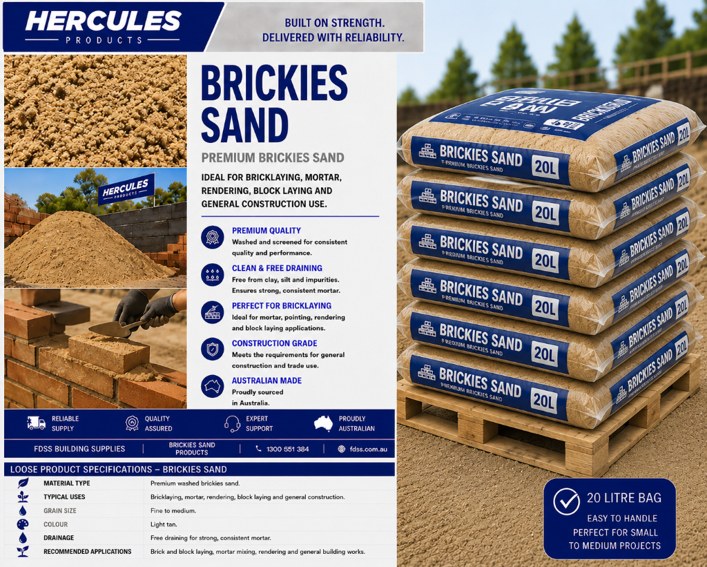 Brickies Sand