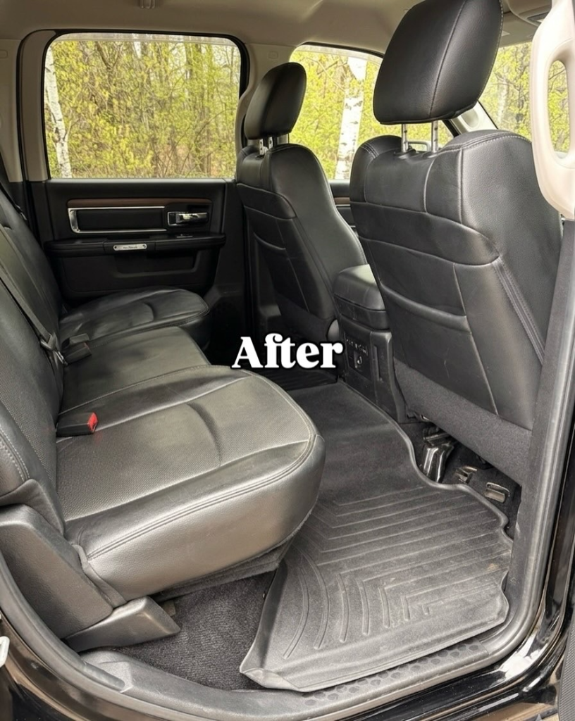 After — Rear Seats