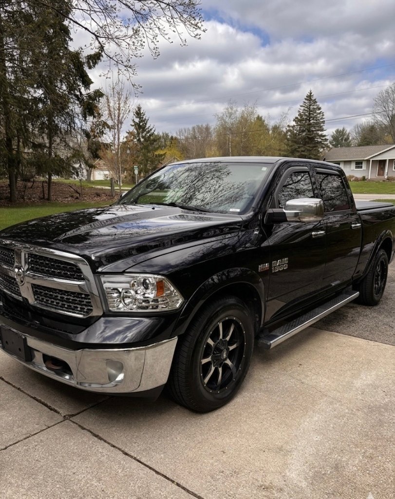 Black Truck Exterior