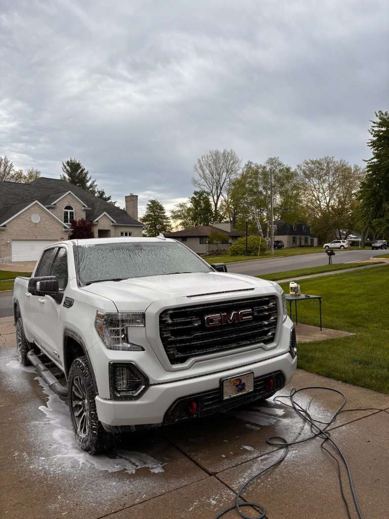 GMC Truck Foam Wash