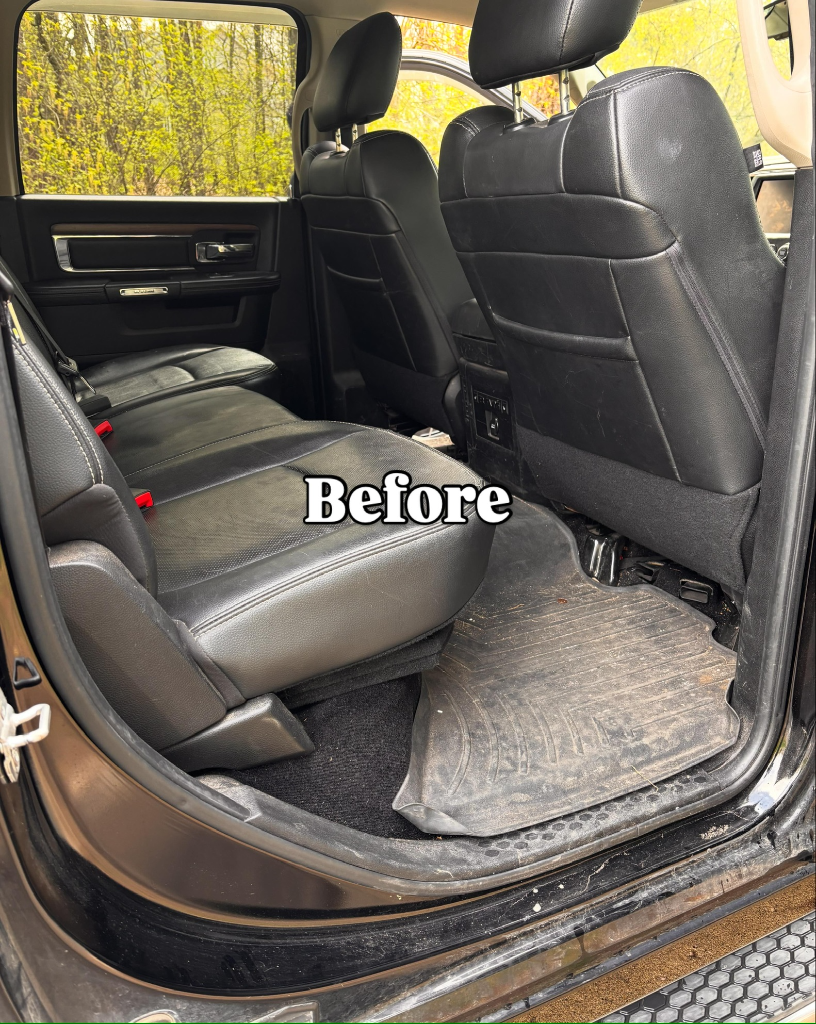 Before — Rear Seats