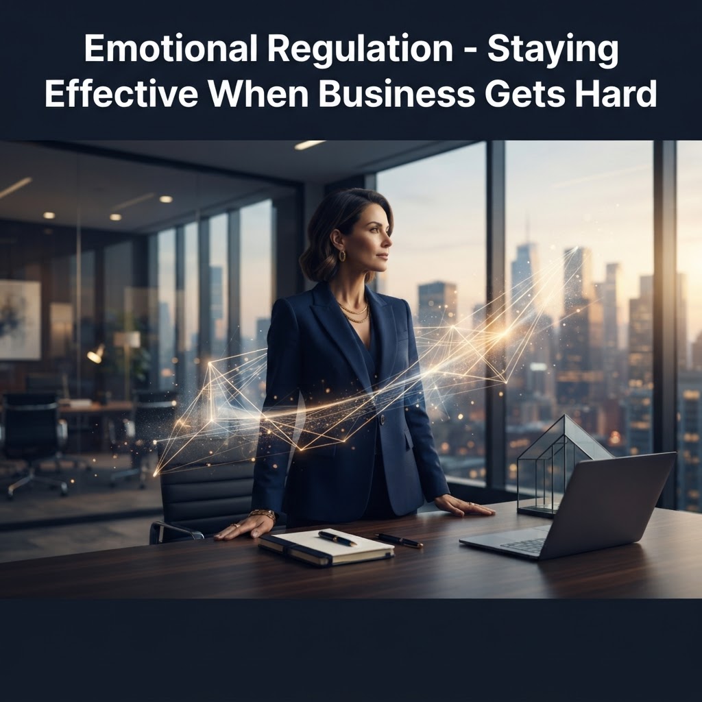 Emotional Regulation - Staying Effective When Business Gets Hard