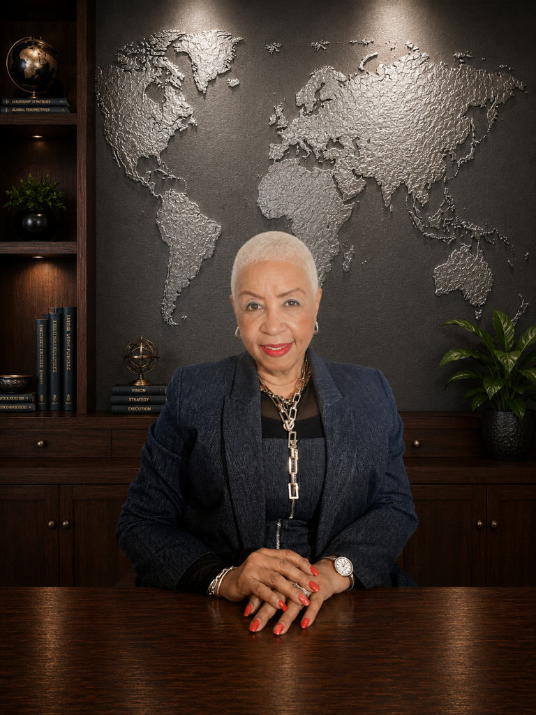Dr. Linda G. Ubeku leading a collaborative session at Be Seated® Global