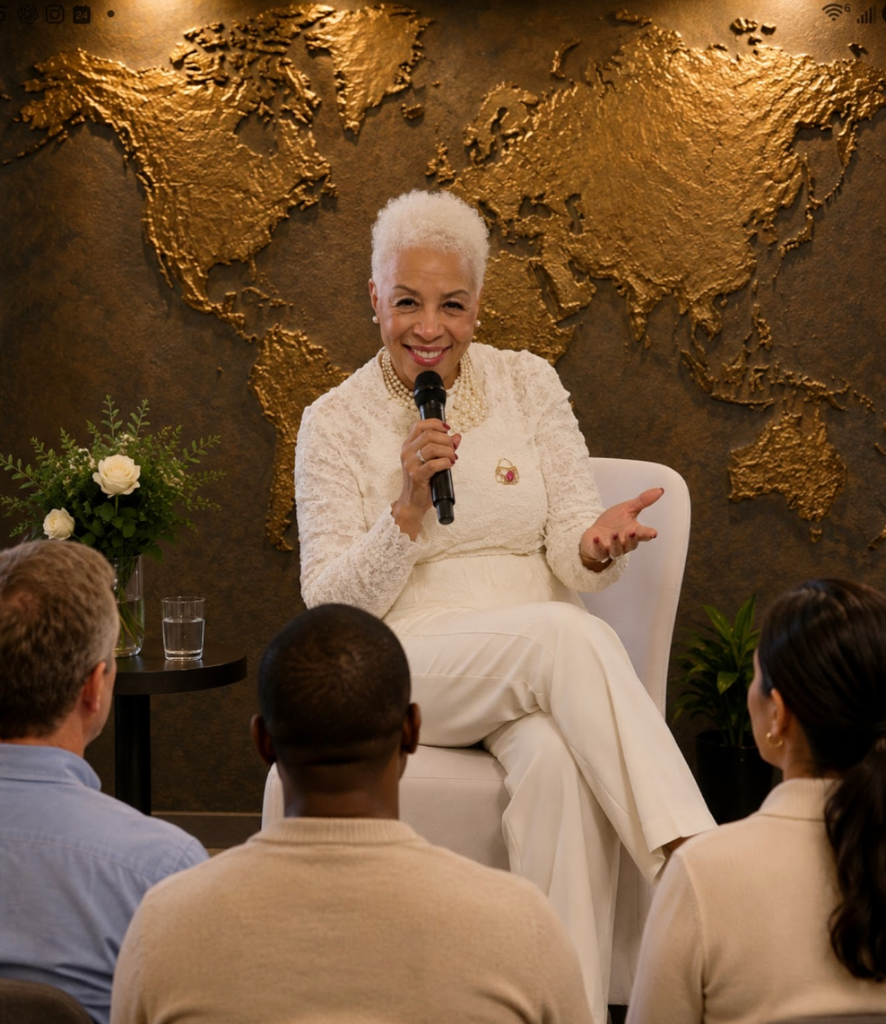 Dr. Linda G. Ubeku — Founder and Visionary of Be Seated® Global, Inc., transformational leader and keynote speaker