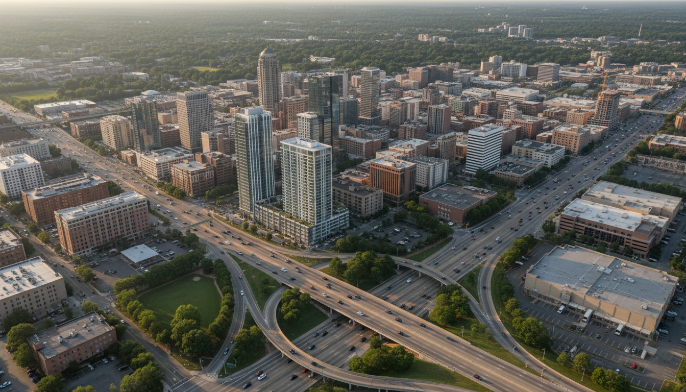 Southern US skyline