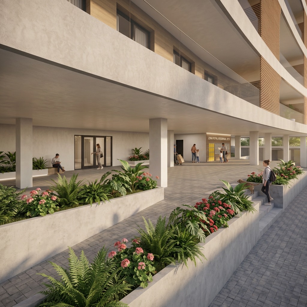 Portal de acceso del residencial