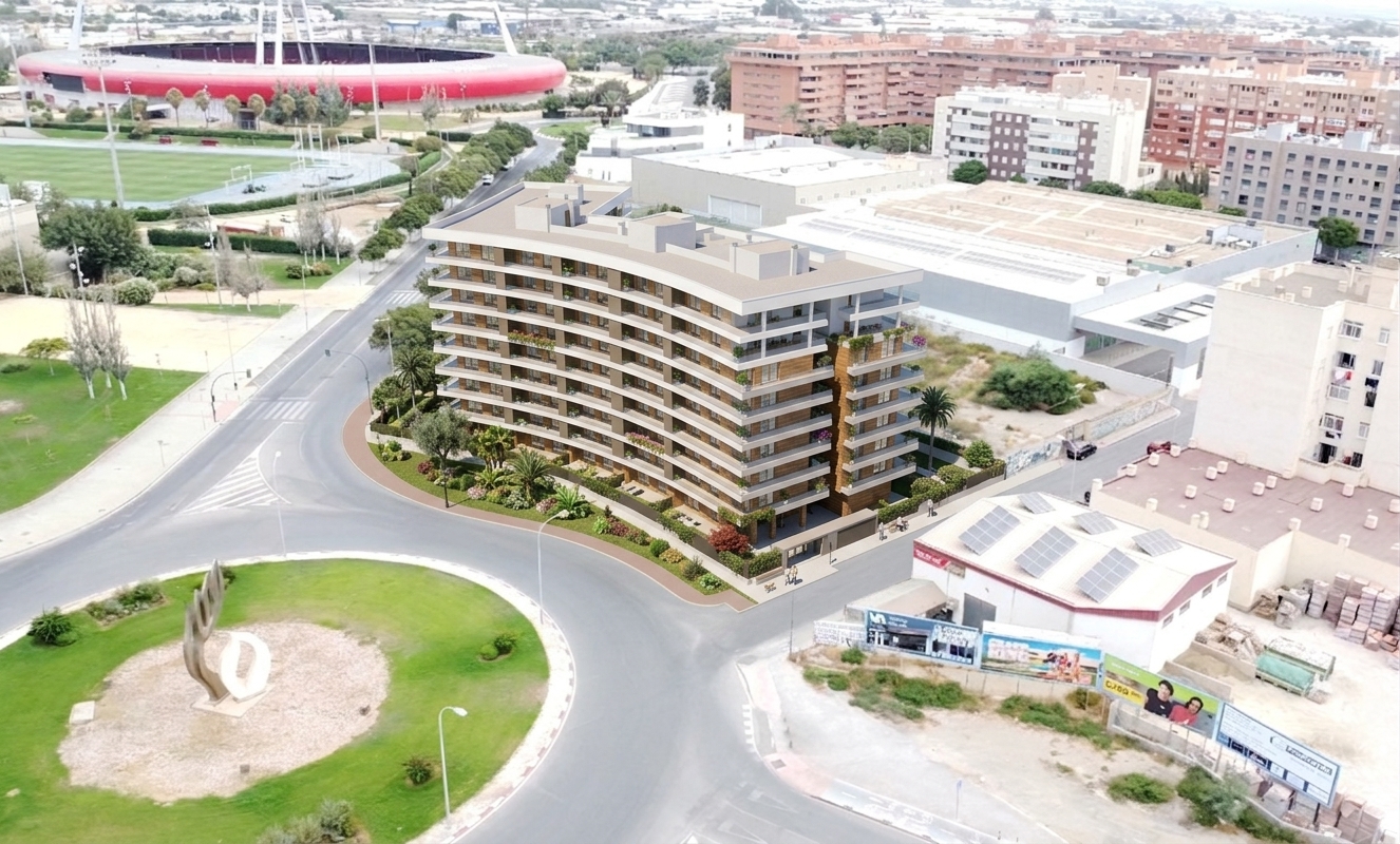 Interior de una vivienda de la promoción